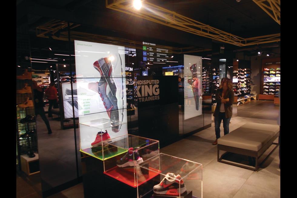 Store gallery JD Sports' Trafford Centre store races into the future